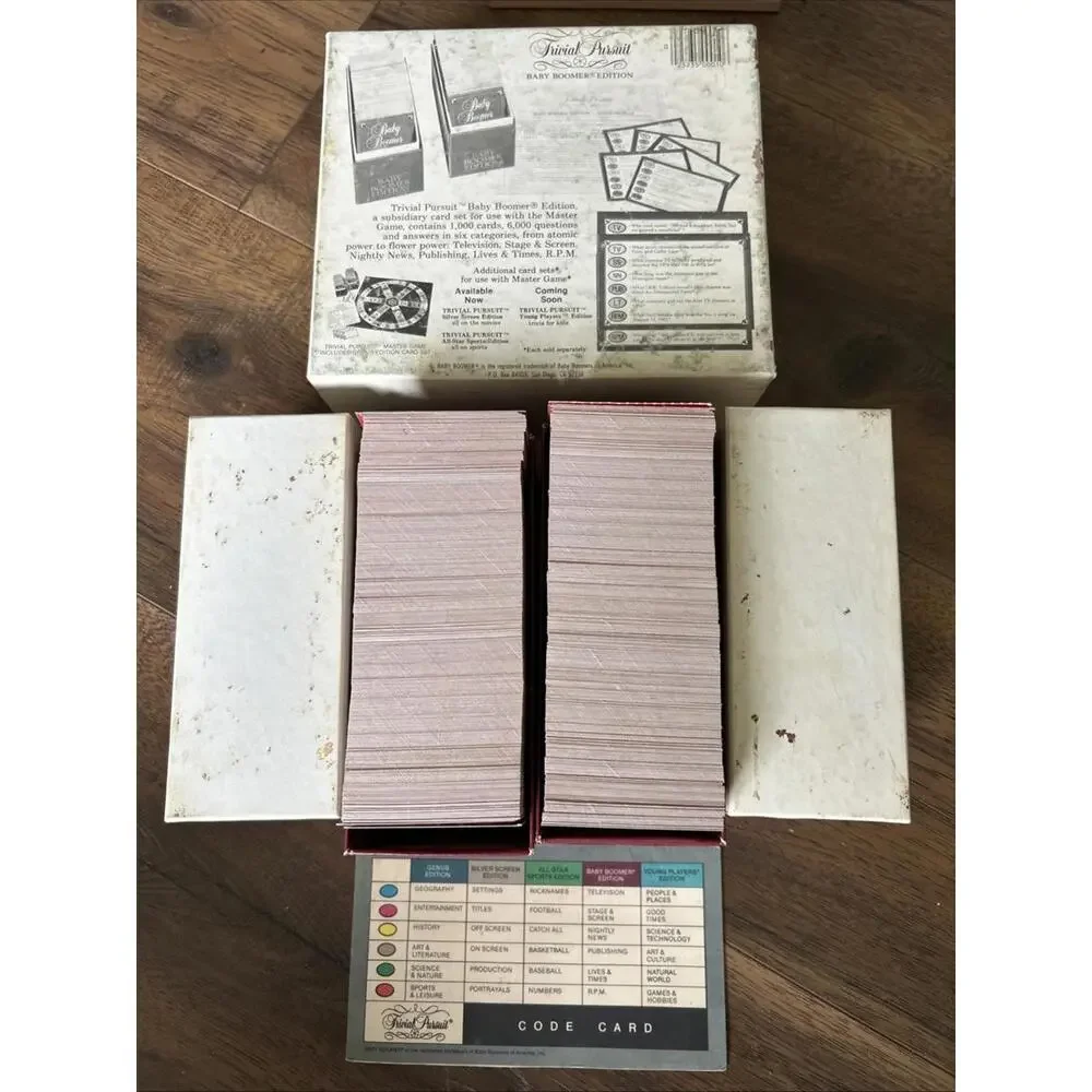 Trivial Pursuit Baby Boomer Edition Vintage Condition - Picture 3 of 3
